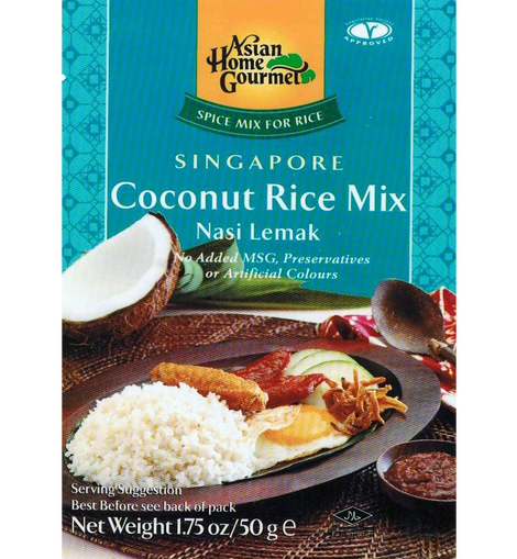 Asian Home Gourmet Singapore Coconut Rice Mix