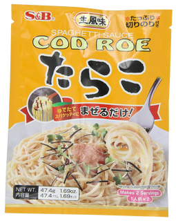 S&B Japanese Cod Roe Tarako Spaghetti Sauce